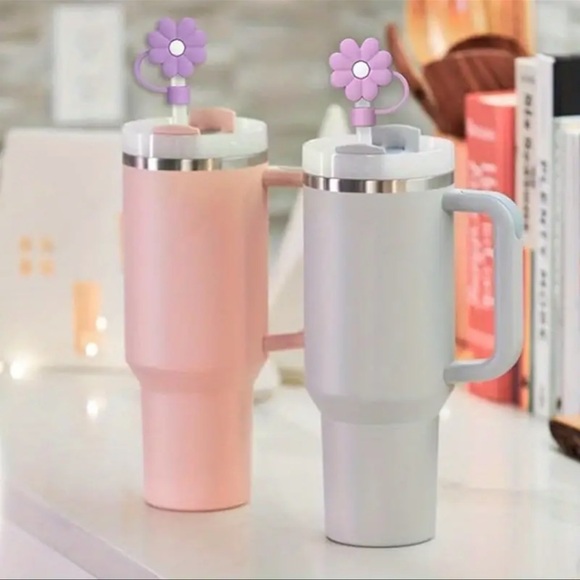 Flower Straw Topper, Fits 10mm Straws, NEW, Germ/Bug/Dust Proof your Tum… - Picture 9 of 9